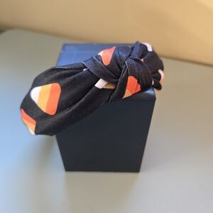 Candy Corn Halloween Knot Headband